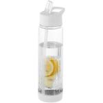 Tutti frutti 740 ml Tritan™ Sportflasche mit Infuser Transparent weiß