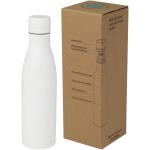 Vasa 500 ml RCS certified recycled stainless steel copper vacuum insulated bottle White