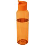 Sky 650 ml recycled plastic water bottle Orange