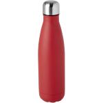 Cove 500 ml RCS certified recycled stainless steel vacuum insulated bottle Red