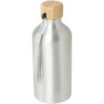 Malpeza 500 ml RCS-zertifizierte Wasserflasche aus recyceltem Aluminium Silber