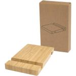 Bubup bamboo 2-angled tablet and phone stand Timber