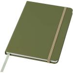 Spectrum A5 notebook with blank pages Forest green