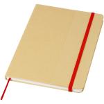 Nelida A5 Hardcover Notizbuch aus recyceltem Karton Rot