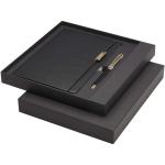 Legato A5 notebook and rollerball pen set Black