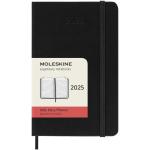 Moleskine hard cover 12 month PK daily planner Black