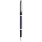 Hemisphere colour blocking rollerball pen with palladium trim, blue Blue,black