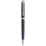 Hemisphere colour blocking ballpoint pen with palladium trim, blue Blue,black