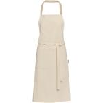 Nia 200 g/m² recycled cotton apron Oatmeal