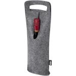 Felta 75 cl GRS recycled felt wine bag Gray