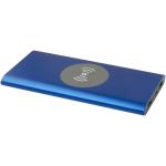 Juice 8000 mAh Type-C recycled aluminium wireless power bank Dark blue