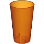 Arena 375 ml Kunststoffbecher Transparent orange