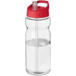 H2O Active® Base Tritan™ 650 ml Sportflasche mit Ausgussdeckel Transparent rot