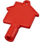 Maximilian house-shaped utility key Red