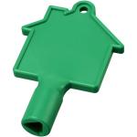 Maximilian house-shaped utility key Green