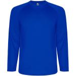 Montecarlo Langarm-Sport-Shirt für Kinder, Blau Blau | 4