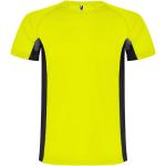 Shanghai short sleeve kids sports t-shirt, yellow Yellow | 4