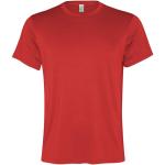 Slam short sleeve men's sports t-shirt, red Red | L