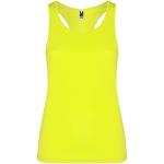 Shura women's sports vest, yellow Yellow | L