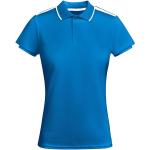 Tamil short sleeve women's sports polo, dark blue Dark blue | L