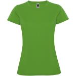 Montecarlo short sleeve women's sports t-shirt, fern green Fern green | L