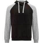 Badet unisex two-tone hoodie, black/gray Black/gray | XS