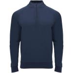 Epiro long sleeve unisex quarter zip sweatshirt, navy Navy | L