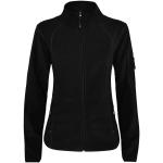 Luciane women's full zip fleece jacket, black Black | L