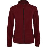 Luciane women's full zip fleece jacket, garnet Garnet | L