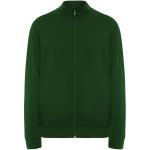 Ulan unisex full zip sweater, dark green Dark green | L