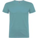 Beagle short sleeve men's t-shirt, dusty blue Dusty blue | XS