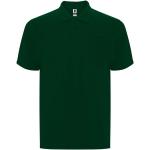 Centauro Premium short sleeve unisex polo, dark green Dark green | L