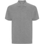 Centauro Premium short sleeve unisex polo, grey marl Grey marl | L