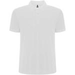 Pegaso Premium short sleeve men's polo, white White | L