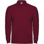 Estrella Langarm Poloshirt für Herren, Granat Granat | 3XL