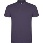 Star short sleeve men's polo, lilac Lilac | L