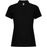 Pegaso Premium short sleeve women's polo, black Black | L