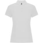 Pegaso Premium short sleeve women's polo, white White | L