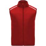 Jannu unisex lightweight running bodywarmer, red Red | XS