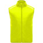 Jannu unisex lightweight running bodywarmer, yellow Yellow | XS