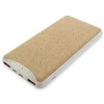 ECO Powerbank Kork, 10.000 mAh Natur | 10.000 mAh