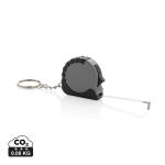 XD Collection MeasureMate RCS reycled ABS 1 meter tape keychain Convoy grey