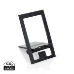 XD Collection SnapStand RCS recycled plastic foldable phone stand Black