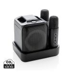 XD Collection Singvibe Karaoke-Set mit Doppelmikrofon aus RCS rec. ABS Schwarz