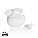 XD Collection Prolink RCS recycled plastic hybrid ANC/ENC earbud White