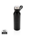 XD Collection Copper vacuum insulated bottle with carry loop Black