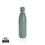 XD Collection Solid colour vacuum stainless steel bottle 750ml Green