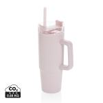 XD Collection Tana RCS plastic tumbler with handle 900ml Pink