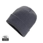 XD Collection Pryor AWARE™ Polylana® Beanie mit Bündchen Anthrazit