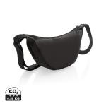 XD Collection Crescent AWARE™ RPET Half-Moon Sling Tasche Schwarz